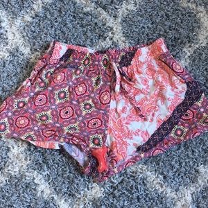 Fun flowy summer shorts!